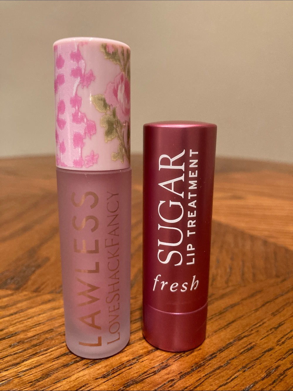 NEW Fresh sugar lip treatment & Lawless plumping lip gloss